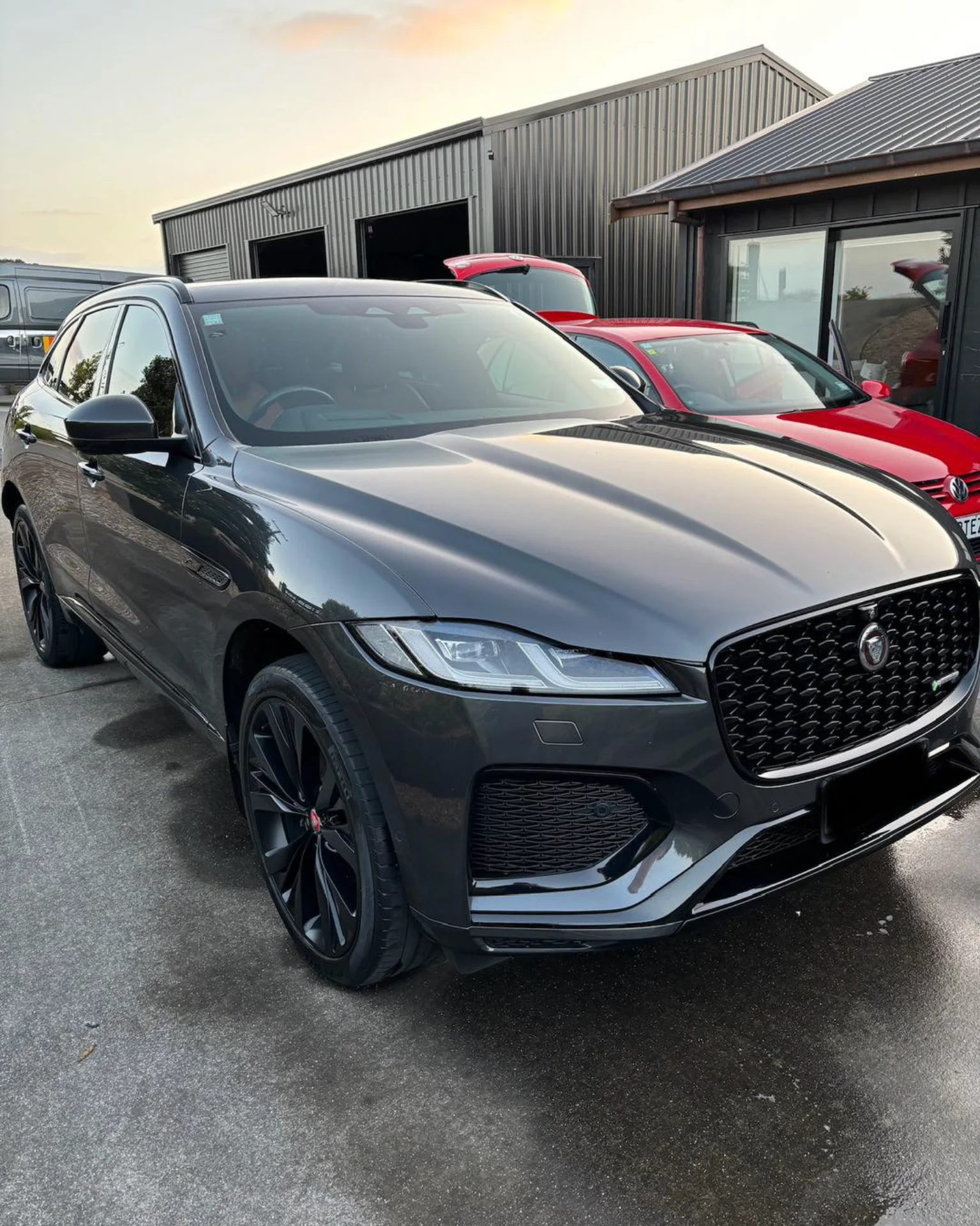 Jaguar ceramic coating Tauranga